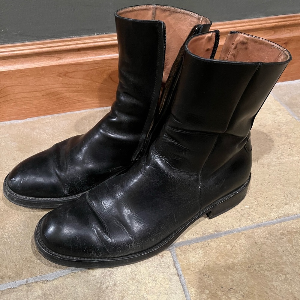 Men’s Leather Prada Boots
